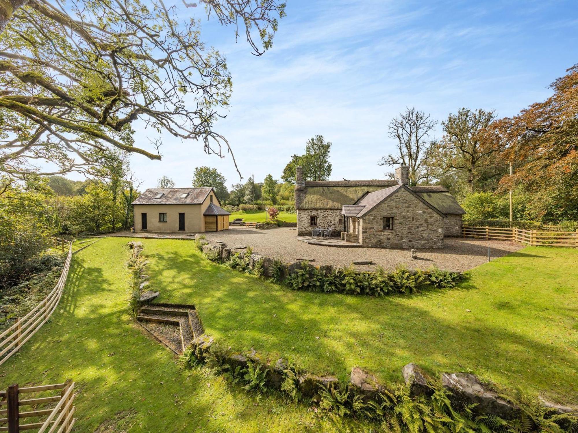 Villa Penpompren à Blaenpenal Extérieur photo